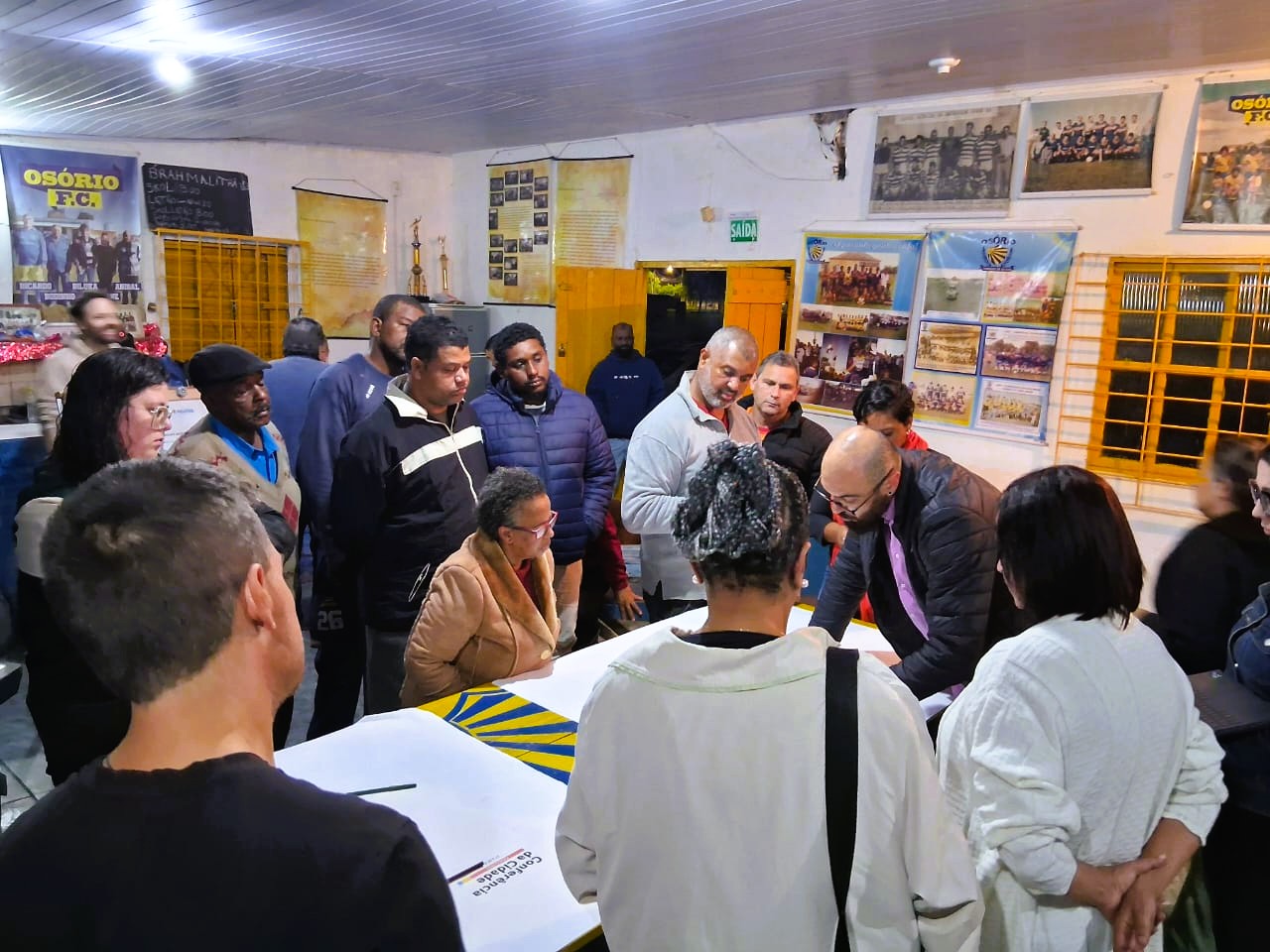 Comunidade do Passo dos Negros debateu no sábado (24) eixos de políticas públicas que serão apresentados como prioridade para a localidade durante a Conferência da Cidade