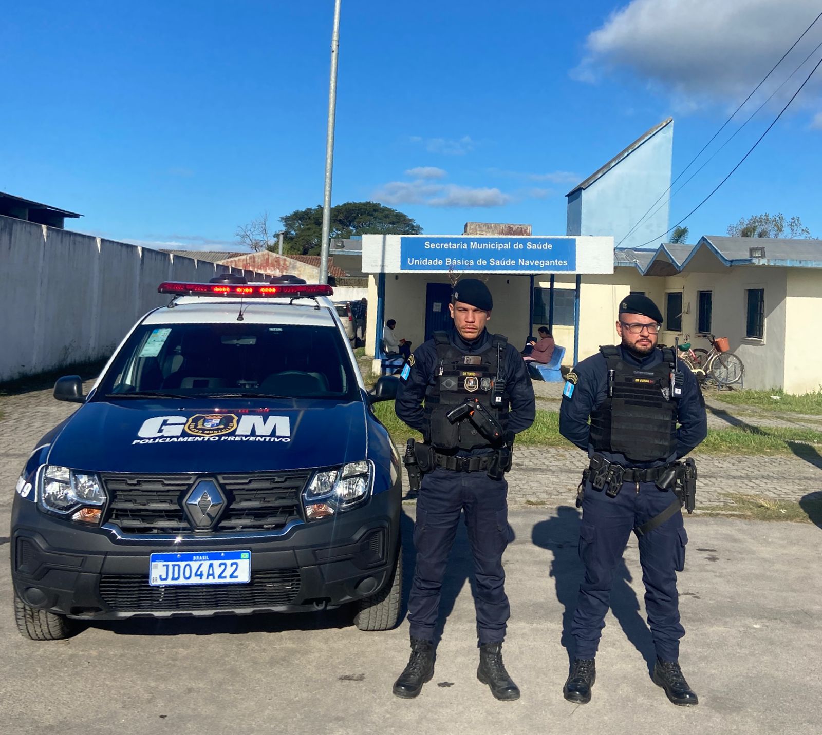 Patrulhamento cobre todas as UBSs com foco na prevenção de furtos e na proteção de servidores e usuários
