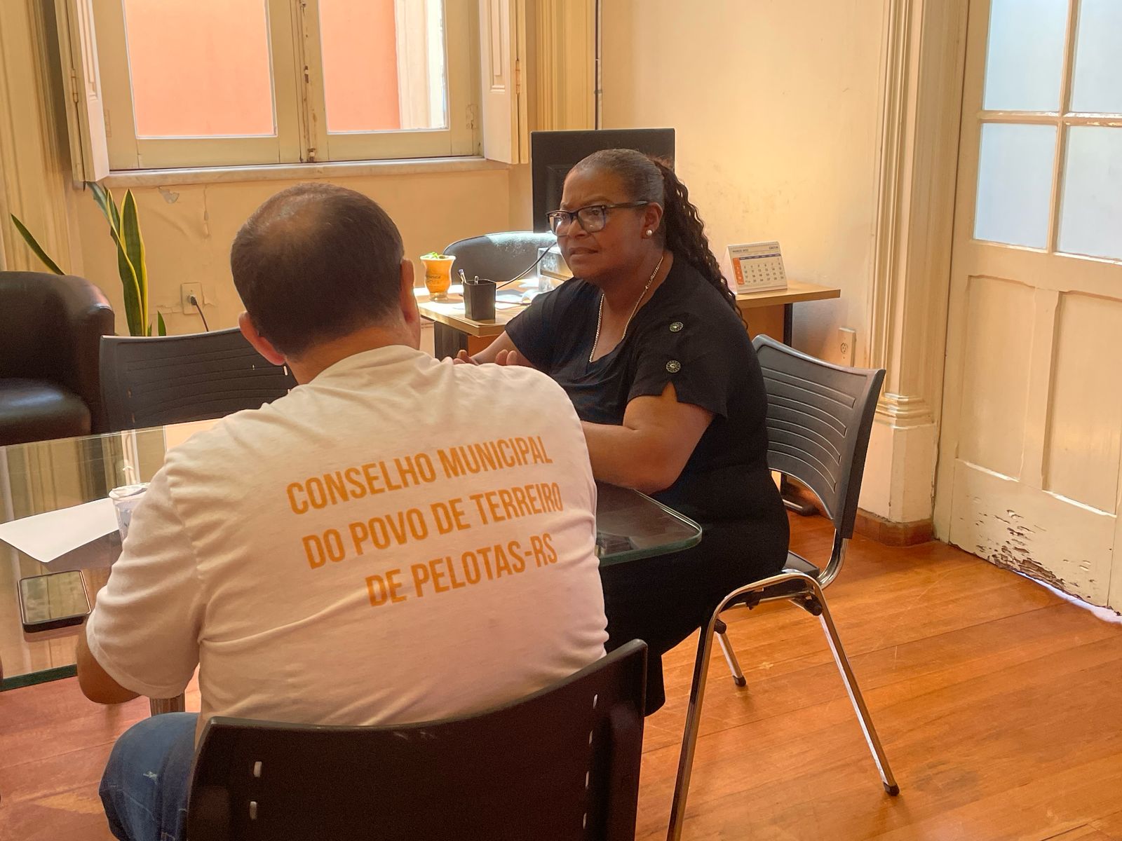 O objetivo da reunião foi discutir as alterações necessárias na legislação que institui o Conselho no município