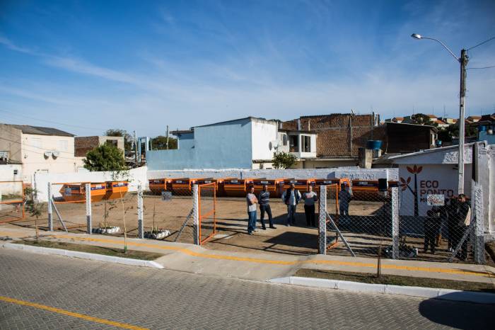 Ponto para descarte correto de resíduos foi inaugurado nesta quinta e é mais um espaço com a assinatura do projeto Mão de Obra Prisional
