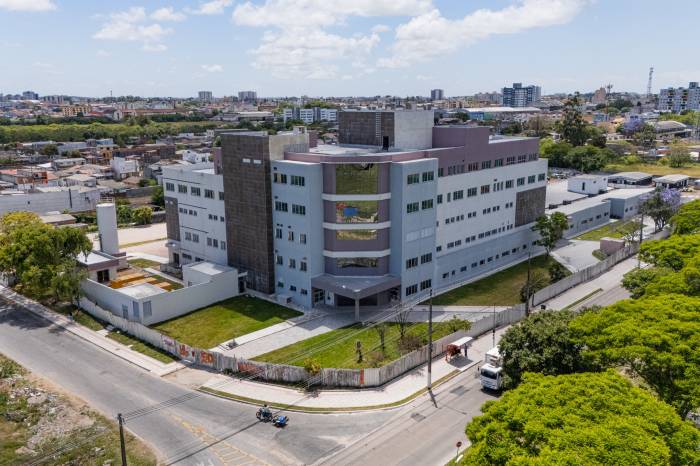 Obras do novo HPS atingem 89,68% do total do projeto