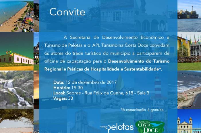 Oportunidade de aperfeiçoamento é voltada aos profissionais envolvidos com o turismo