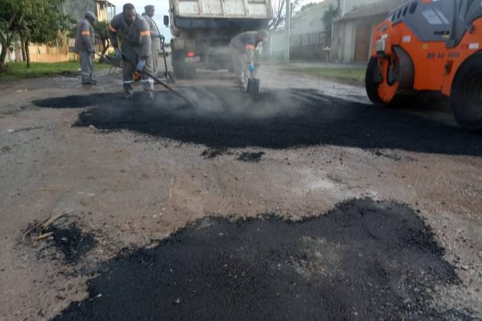 Trabalho segue na zona norte na próxima semana
