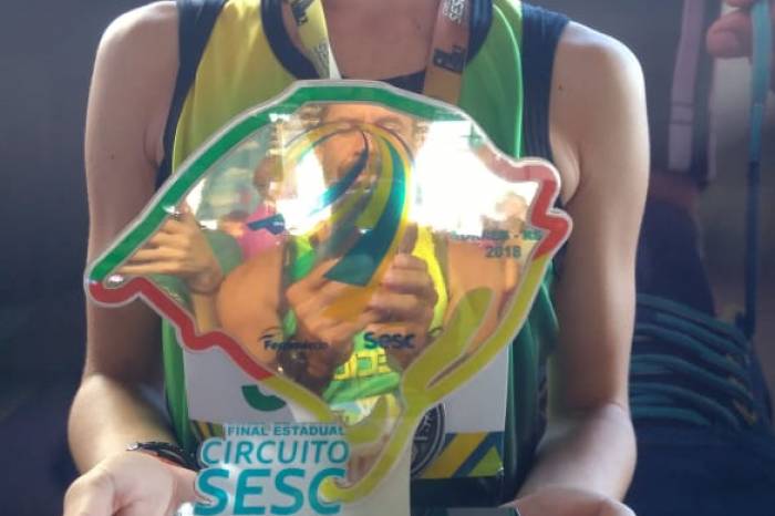 Mariana Terres é aluna do Projeto Atletismo Pelotas