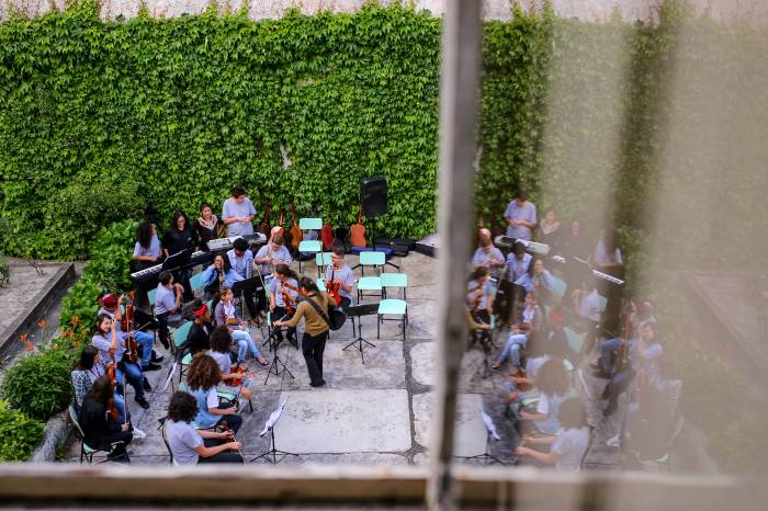 Abertura contou com apresentação da Orquestra Estudantil Municipal