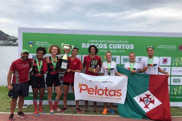 Seis jovens de Pelotas venceram no Rio de Janeiro e registraram o feito histórico e inédito