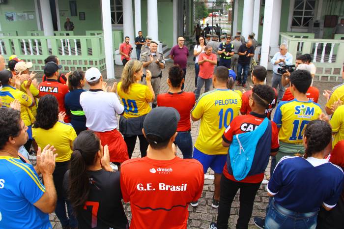 Efetivo formado por mais de 250 profissionais atuou no BraPel da Paz desse domingo