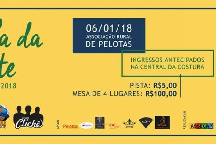 Evento será no dia 06 de janeiro na Associação Rural