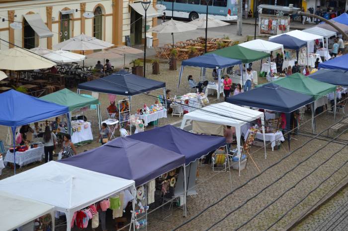 Estandes serão instalados em frente ao Centro Comercial Mar de Dentro