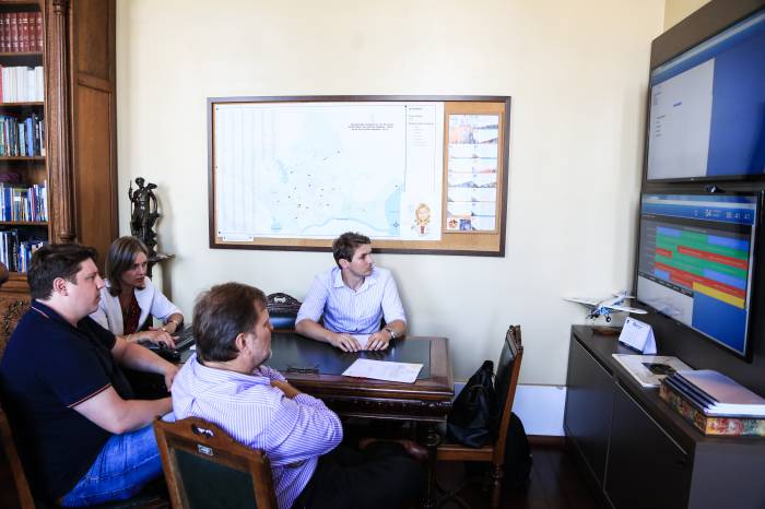 Prefeita recebeu gestores para tratar sobre o Proges