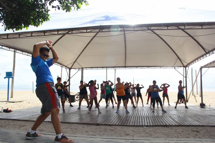 Neste sábado, o espaço vai oferecer treinamento funcional, espaço kids, quadras esportivas, slackline, oficina de rugby, entre outros