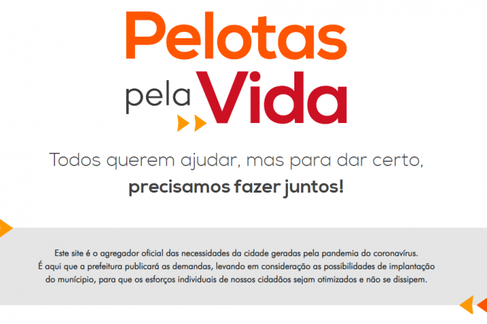 Endereço eletrônico possibilita doar qualquer valor em dinheiro ou insumos para auxiliar no combate ao novo coronavírus. Após duas semanas no ar, canal ainda é pouco acessado pela população
