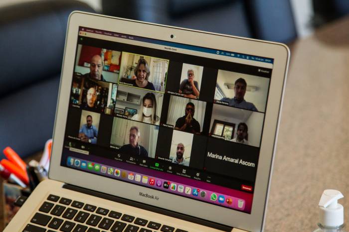 O primeiro encontro de 2021 do grupo foi realizado de maneira virtual