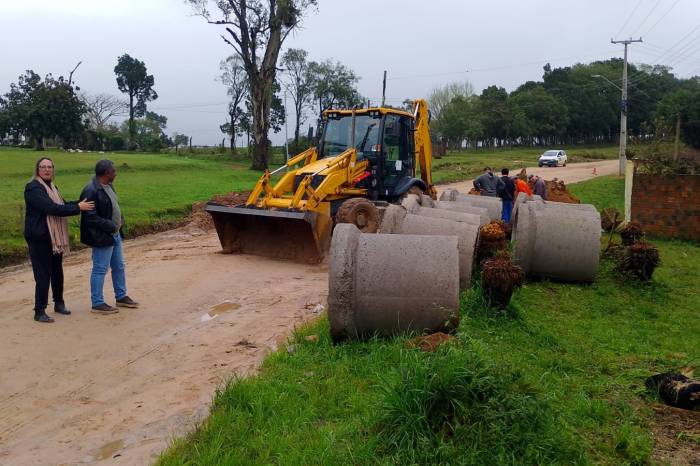 Prefeitura conclui obra de emergência na colônia
