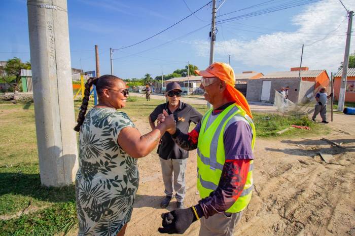 Vice acompanha mutirão no Fátima