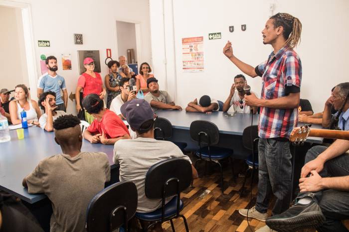 Confraternização reuniu os usuários do Centro e servidores da SAS