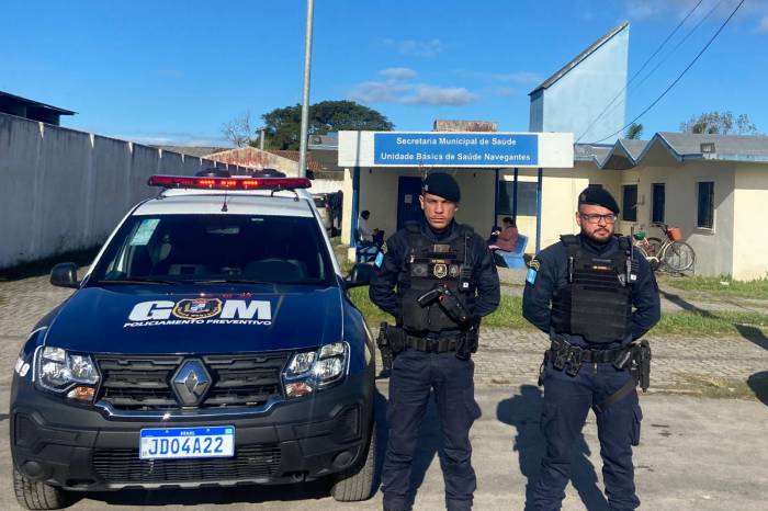 Guarda Municipal reforça segurança nas unidades de saúde