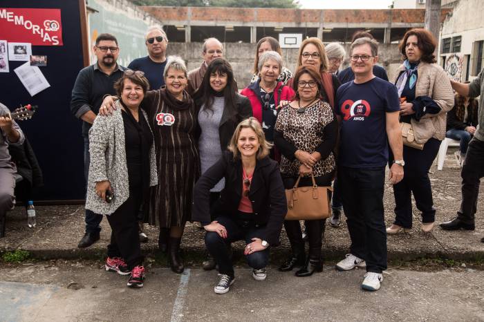 Evento integrou comemorações de 90 anos do Instituto onde a Paula estudou