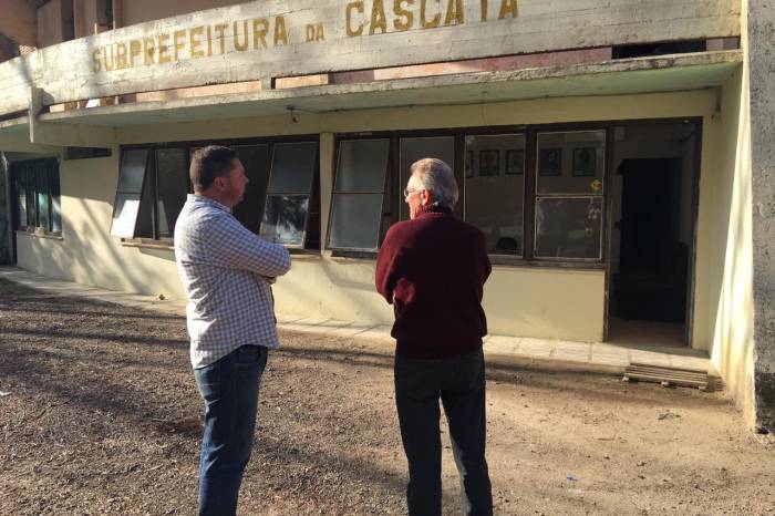 Prefeito em exercício visitou as localidades da Cascata e Colônia Maciel