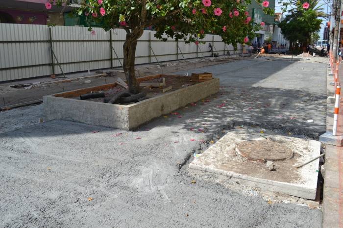 Requalificação do Calçadão vai chegar à ultima quadra do projeto