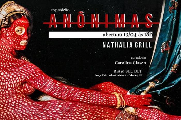 Fotografias, peças gráfica e performances fazem parte do trabalho da artista Nathália Grill