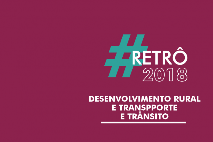 A licitação para concessão do transporte coletivo rural foi um dos destaques do ano