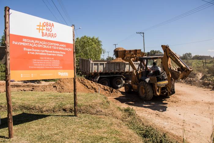 Ruas Jornalista Guerreiro Vitória e Manoel Antônio Peres serão beneficiadas com TSD e asfalto
