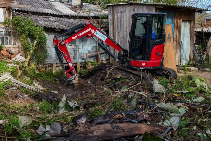 Operação integrada executa obras de prevenção