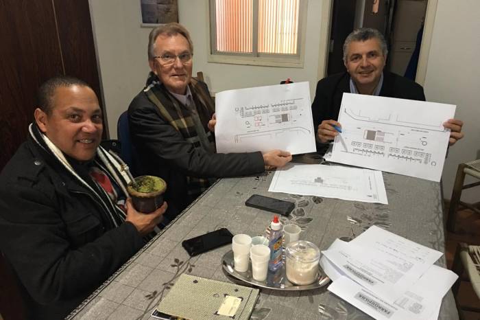 Barz se reuniu com a coordenação da 26ª Região Tradicionalista e o diretor da Secretaria de Cultura