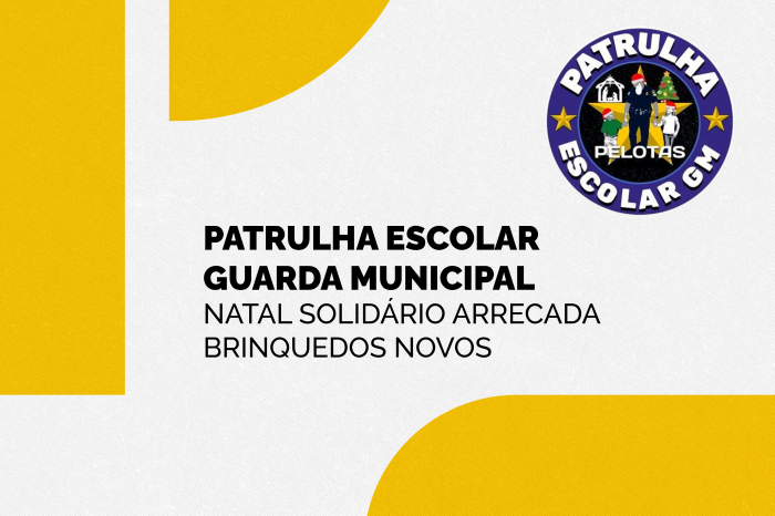 Guarda Municipal promove campanha de Natal solidário