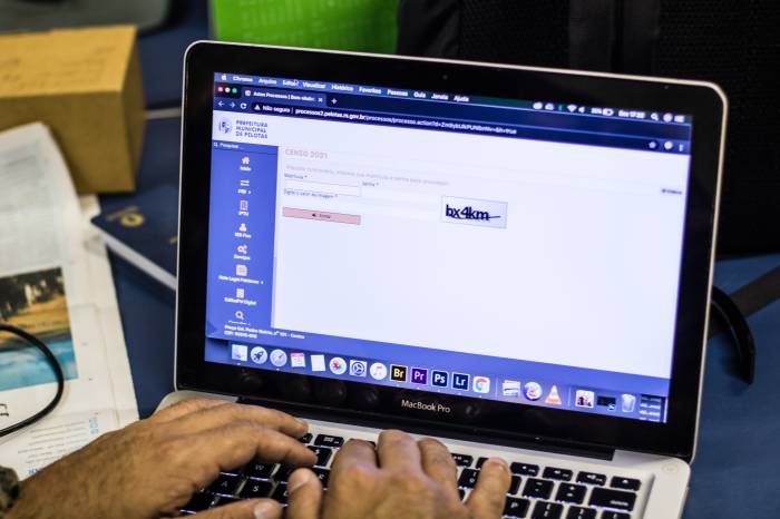 O Censo será realizado pela internet, para evitar que as pessoas precisem circular neste momento de pandemia