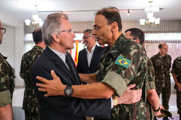 Coronel Marcos Napoleão assumiu como chefe do Estado Maior na solenidade