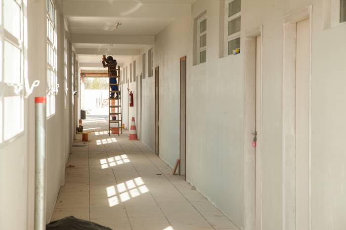 Mais de 1,7 mil metros quadrados de área construída poderão receber até 250 alunos por turno