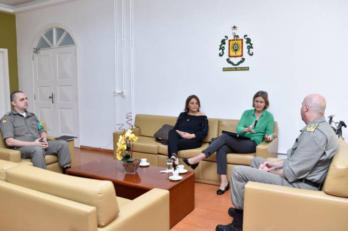 Dados do Pacto Pelotas pela Paz foram apresentados ao coronel Rodrigo Mohr Picon