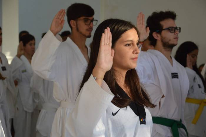 Projeto de taekwondo da Prefeitura beneficia cerca de 500 crianças e jovens de Pelotas