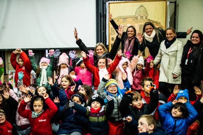 Trabalhos que homenageiam o aniversário da cidade e artistas locais foram produzidos por 99 alunos do pré-B