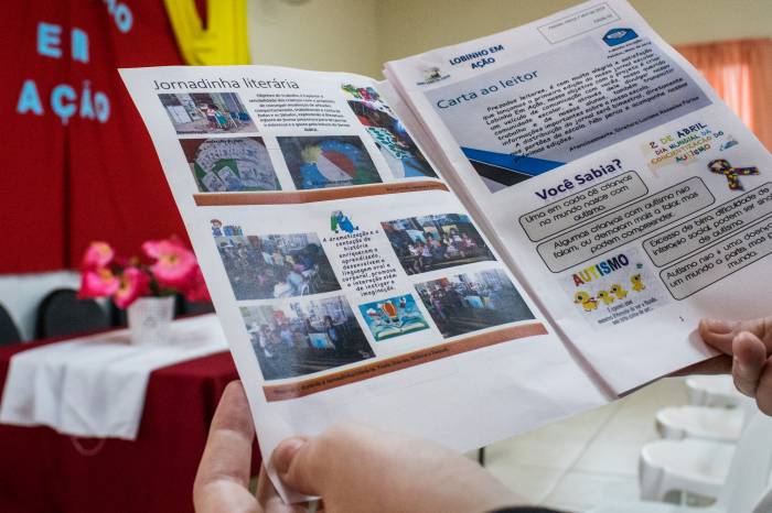 Escola de Educação Infantil produziu publicação com o objetivo de divulgar ações e aproximar pais e educadores
