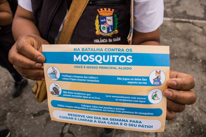 Ação será realizada nesta sexta-feira (21), das 8h30min às 16h30min, por 35 agentes de Combate a Endemias