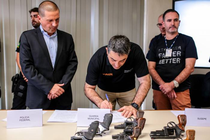 Guarda Municipal está entre as instituições contempladas com equipamentos