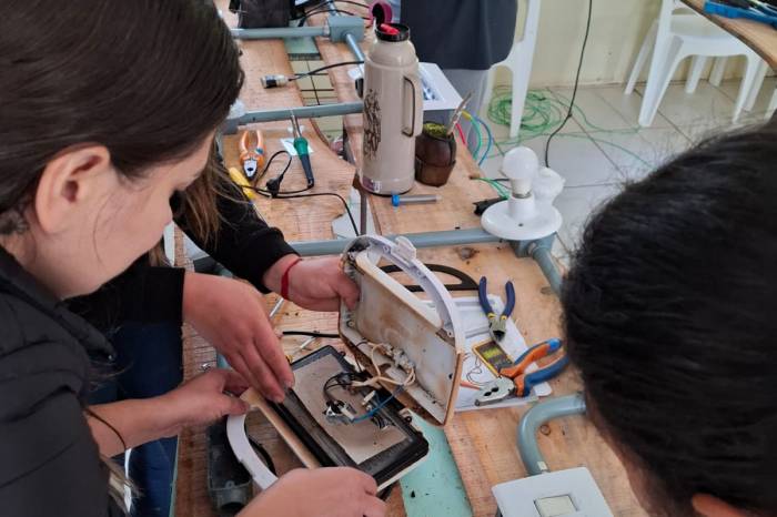 Abril tem programação encerrada com o curso Eletricista Rural no 7º distrito