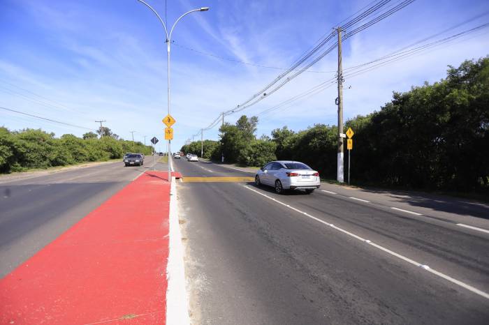 Previsão é que seja concluída na semana que vem. Via terá três faixas para trânsito de veículos no sentido bairro-Centro