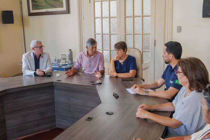 Prefeitos de Rio Grande, São Lourenço do Sul e de Pelotas se reuniram nesta segunda-feira para alinhar ações coordenadas tendo em vista fim do pedágio nas rodovias da região