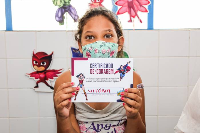 Vacinação infantil em Pelotas prossegue nesta sexta-feira