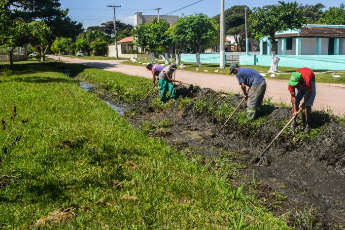 Manutenção preventiva está concentrada nos balneários Santo Antônio e Valverde