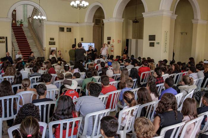 Evento oficializa projeto Agentes Mirins da Defesa Civil