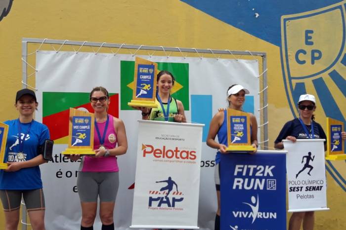 Mariana Terres foi campeã geral na categoria feminino