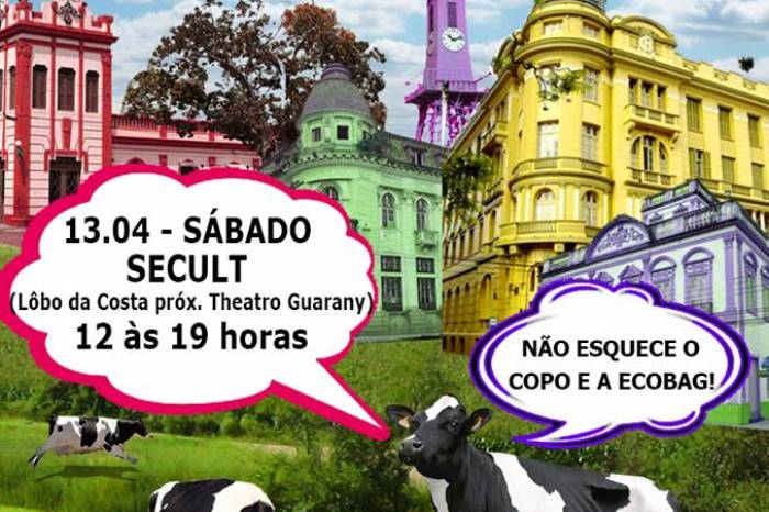 Vai ser neste sábado (13). Traga sua ecobag, copo ou canequinha, e venha participar