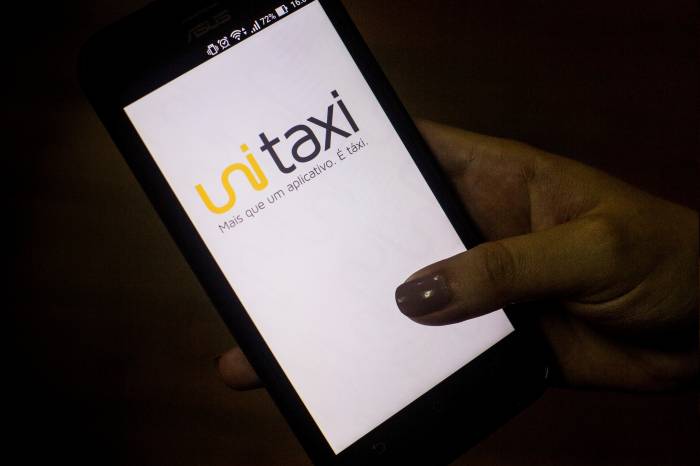 'UniTaxi' está em funcionamento há 10 dias, com 60 profissionais cadastrados