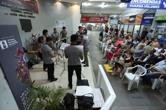 Festival Internacional Sesc de Música e temporada de verão movimentaram o terminal.
