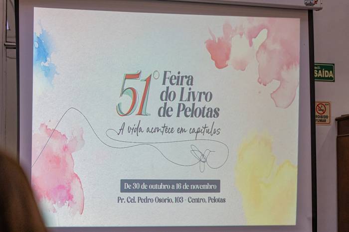 51ª Feira do livro de Pelotas promete ser um marco na literatura da cidade